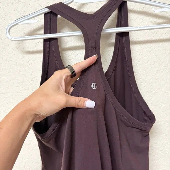 Lululemon Racerback Tank Top Stretch Active Purple Women’s Size 12 - Picture 4 of 5